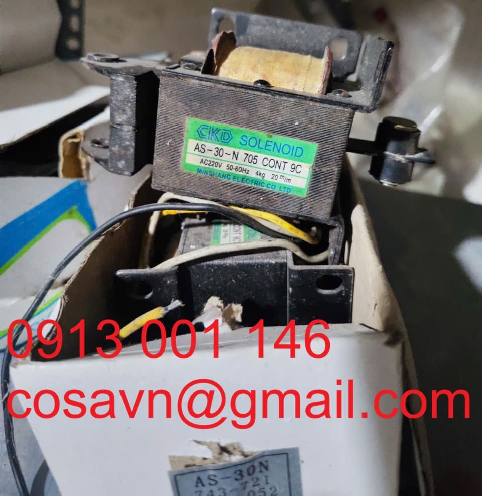 Nam châm điện CKD AS-30-N AS-30-N 705 CONT 9C